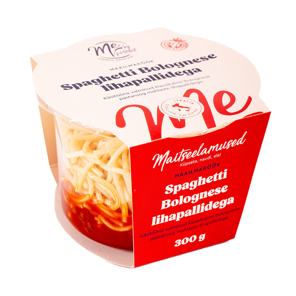 Spaghetti Bolognese lihapallidega 300g